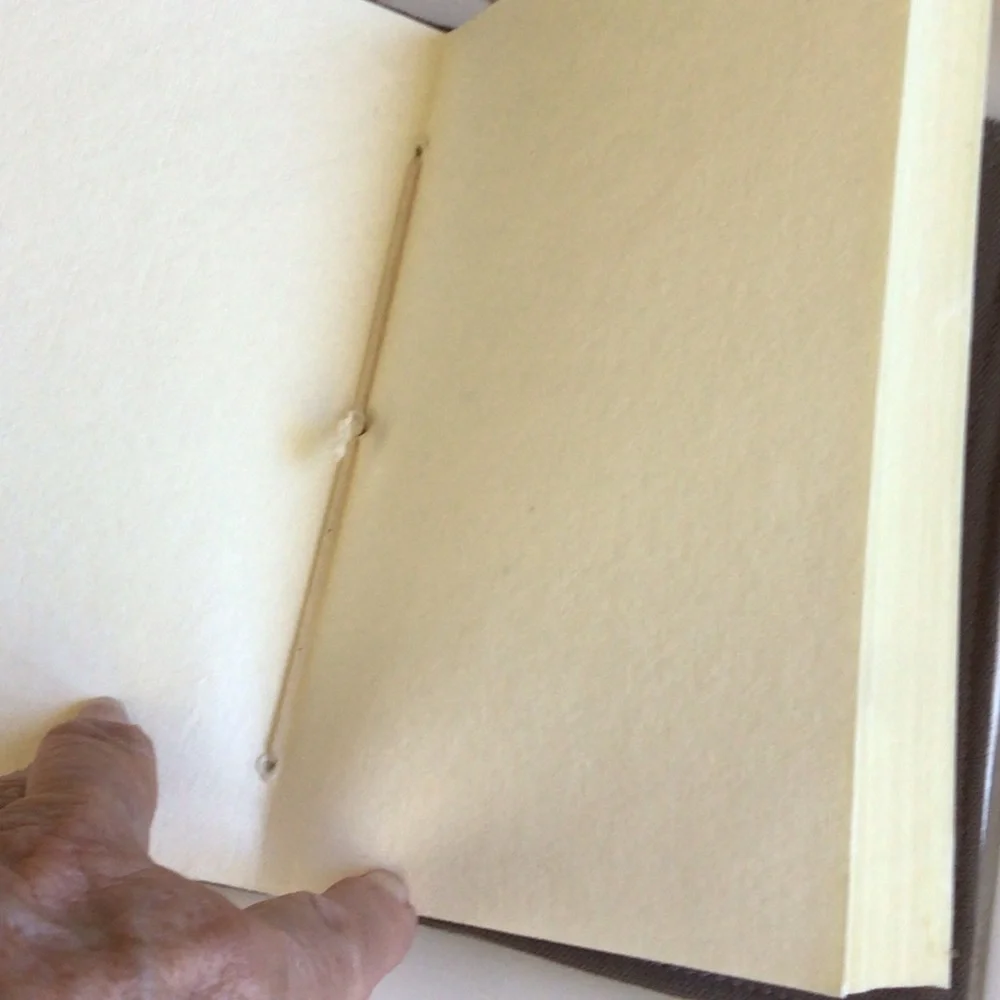 Stonewashed Canvas Journal/Sketch Book NWT